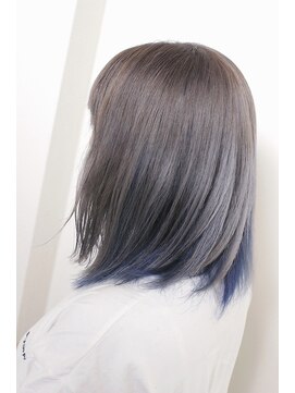 ビアージュ(Viage) :インナーカラー　:アッシュシルバー:アッシュブルー　:ブルー