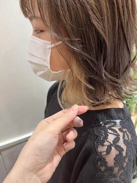 ネオリーブソラ 相模大野店(Neolive sola) ミルクティーベージュインナーカラー