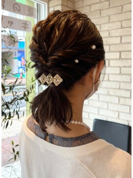 アエラスラナ 相模大野(Aeolus Lana) ボブローポニーアレンジ