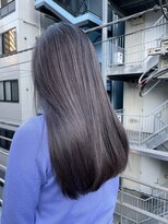 ピープスアンドスー 表参道 渋谷(Peeps&Suu.) 髪質改善トリートメント暗髪グレージュ