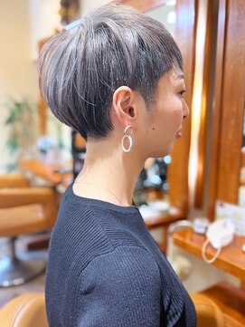 ラウンジ モリオ イケブクロ(Lounge MORIO Ikebukuro) 【morio池袋】刈り上げ×マッシュショートヘア♪