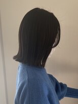 パル バイ ラベスト(Pal by lovest)&nbsp;黒髪にパツンとしたシルエットが可愛いボブ