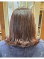 ティーツーヘアー(t2 hair)&nbsp;前髪ストレート＆全体カラー
