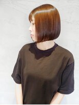 艶髪オイルストレート×ボブ