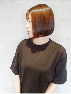 フォーカス 南流山店(FOCUS) 艶髪オイルストレート×ボブ