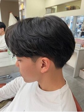 キングオブヘア バイ ノイズ 梅田茶屋町店(KING of hair by NOISM) 波巻きツイストスパイラルパーママッシュカラーツーブロック