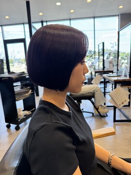 アチーブリス(achieve Liss) 丸みボブ/艶サラボブ/ミニボブ/暗髪/立体感/こなれ感/20代30代