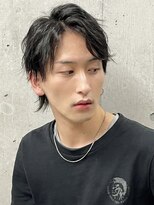 フイ 新宿3丁目(Hui)&nbsp;ハイトーンカラー/マッシュパーマ/アースカラー/men's/