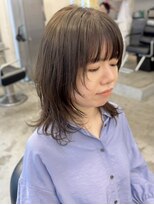 アンダーカレント(undercurrent)&nbsp;顔まわりレイヤーカットレイヤーカットデザインカット