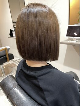 ラフターヘア(laughter hair)の写真/《ナチュラルストレートで毛先までつるん♪》髪質改善はお任せ＊地毛のように自然で柔らかな仕上がり！