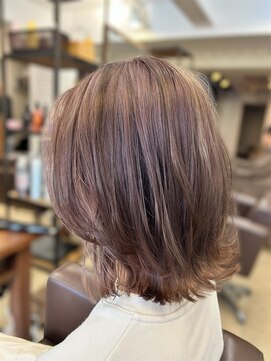 ラブリッシュ(LOVERICHE) アンブレラカラーピンクベージュ【浜崎】