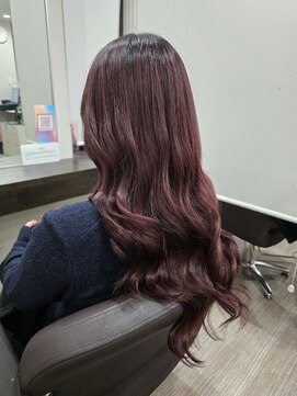 グランディールヘアデザイン(grandir hairdesign) プルエクステ/暗髪/レッドブラウン/千葉