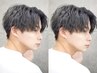 【ナチュラルな透け感カラー♪】メンズカット+ニュアンスカラー