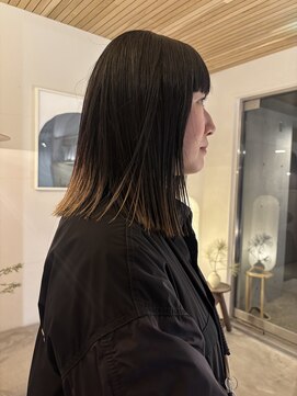 カシ 中目黒(CASI) ミニボブ/ボブ/デザインカラー/ブリーチ/ハイトーン