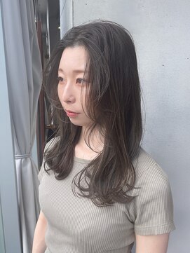 バロックトーキョー(BAROQUE TOKYO) 顔まわりレイヤーカット/髪質改善カラー【表参道原宿美容室】