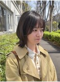 外はねボブ / レイヤー / くびれヘア
