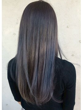 ピケ(pique) 暗髪｜透明感グレージュ｜ツヤ髪