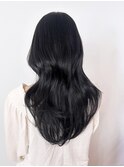 顔周りレイヤー美髪韓国ヘアロング_ba532741
