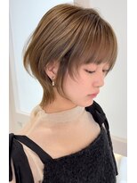 エメヘアデザイン ルイス(Aimer Hair Design Lewis)&nbsp;ショートウルフ/ブリーチカラー/弘前市