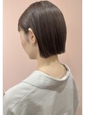 広島　タッセルボブ　オリーブベージュ