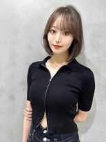 ロンド ジュルード 名古屋(Lond jeloud)&nbsp;ショート ボブ インナーカラー 韓国風5731