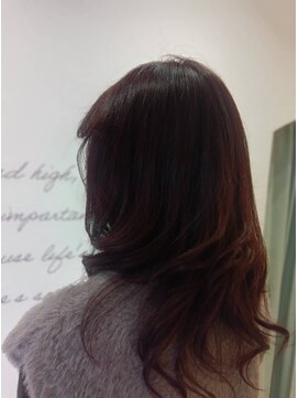 ブリーチ無し　大人カラー