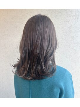 【CASA.mio】透明感たっぷりグレージュ