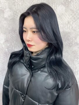 ジュノヘアージャパン 表参道(JUNO HAIR JAPAN) 黒髪/クラゲヘアー/オリーブグレー/小顔/ココアベージュ/渋谷