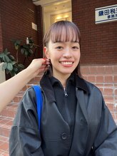 トゥーリ 長崎住吉店(tuuli)&nbsp;【西岡】ワイドバング × ボブ