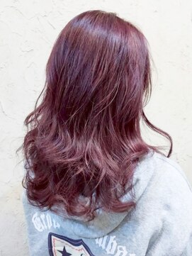 【Flor_戸塚】*ハイレイヤーカット/チェリーレッド/バーガンディ