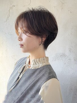 【絶壁解消】360度どこから見ても綺麗なシルエット/大人ショート