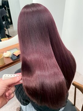 ハッチ(HACCH) 韓国風レイヤーカット髪質改善ダブルカラーハッシュカット