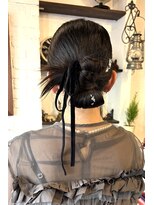 ヘアサロン チェルシー(hair salon chelsea)&nbsp;およばれタイトアレンジ♪