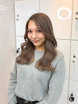 アリープアウル(ALEAP owl) ブリーチカラー/ブラウンベージュ/ロングレイヤー