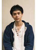 ナチュラルベリーショート　フリンジカット　クロップスタイル