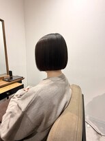 キュエム(Cuem)&nbsp;【Cuem菅原】顎ボブ平行やや前下がりお洒落マチルダボブ