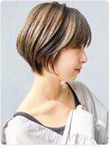 ◎大人ショート◎シースルーバング×韓国風