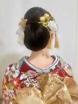 ヘアーアンドメイク トミー(Hair&Make Tommy)&nbsp;和髪　シニヨン　結納のお客様結婚式