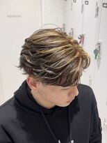 メンズヘアフェイス(Men's hair FACE。) メンズパーマ/ハイライト/フェザーパーマ