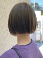 ヘアーズ ロッソ テラス(hair's ROSSO TERRACE)&nbsp;ボリュームを抑えた切りっぱなしボブ得意です♪