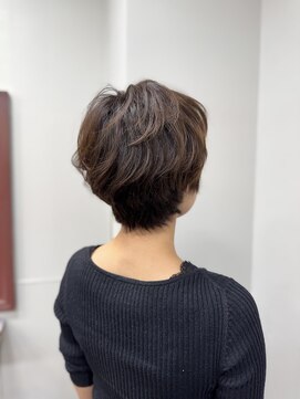 セレスト 福岡天神店(CELESTE) ◎イノアカラー◎乾かすだけで決まる◎品格を纏う大人のショート