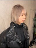 ボブ ミルクティーベージュ ホワイトベージュ