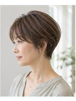 ヘアアンドメイク アース 入間店(HAIR&MAKE EARTH) タイトル ツヤ感ひし形ショート