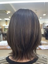 ビーワンヘアー 藤井寺 土師ノ里(B1hair)&nbsp;くびれミディアム/ネオウルフ