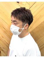 ボルジェ(Bolge) メンズツイストピンパーマ、ピンパーマ