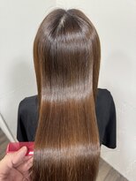 オークヘア 福間店(OAK hair calme)&nbsp;☆イノアカラー×Link酸熱トリートメントのツヤツヤ髪