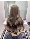 秋の本命♪モテミルクティーブラウン×艶レイヤー