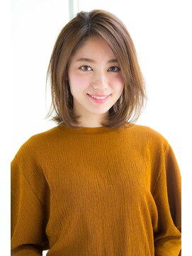 アンアミ オモテサンドウ(Un ami omotesando) 【Un ami】 大人可愛い 小顔ミディアム　松井幸裕
