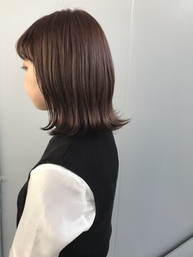 ヘアスタジオニコ(hair studio nico...) グレーピンク