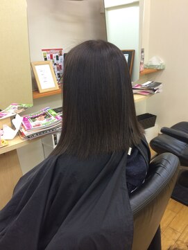 プラスヘアー カット×矯正縮毛